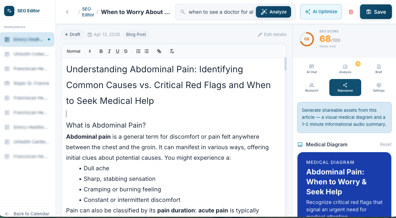 AI Editorial Calendar